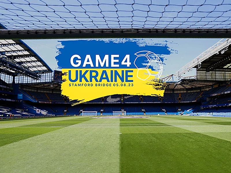 Game for Ukraine at Stamford Bridge