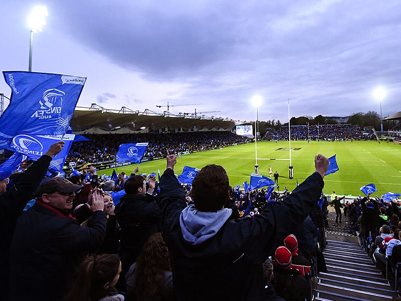 Leinster Rugby stadium with redevelopment plans