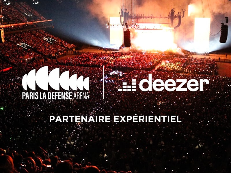 Paris La Défense Arena partners with Deezer