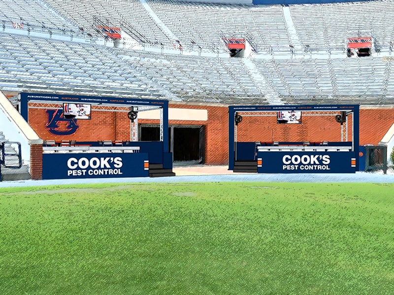 Auburn Athletics to upgrade field level experience