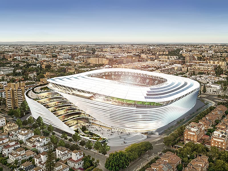 Real Betis reveals new stadium design