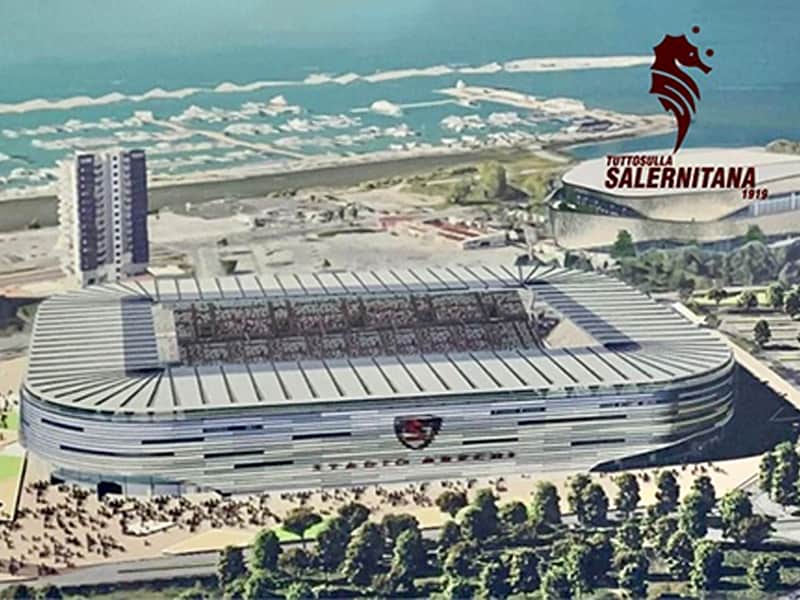 Salernitana FC unveils new stadium plans