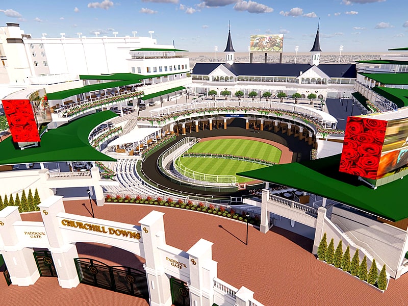 New premium seating for Kentucky Derby