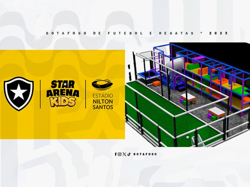 Brazilian Club Botafogo opens children’s area at stadium