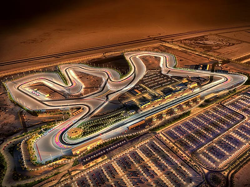 Qatar F1 racetrack with major renovations