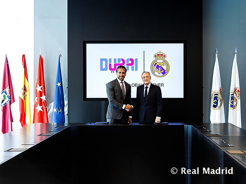 Real Madrid partners with Dubai
