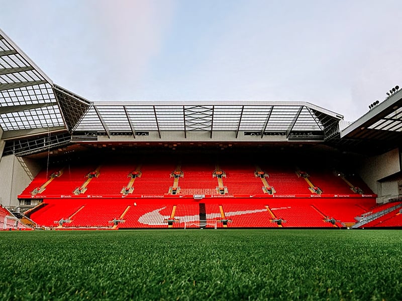 Liverpool partially opening new stand