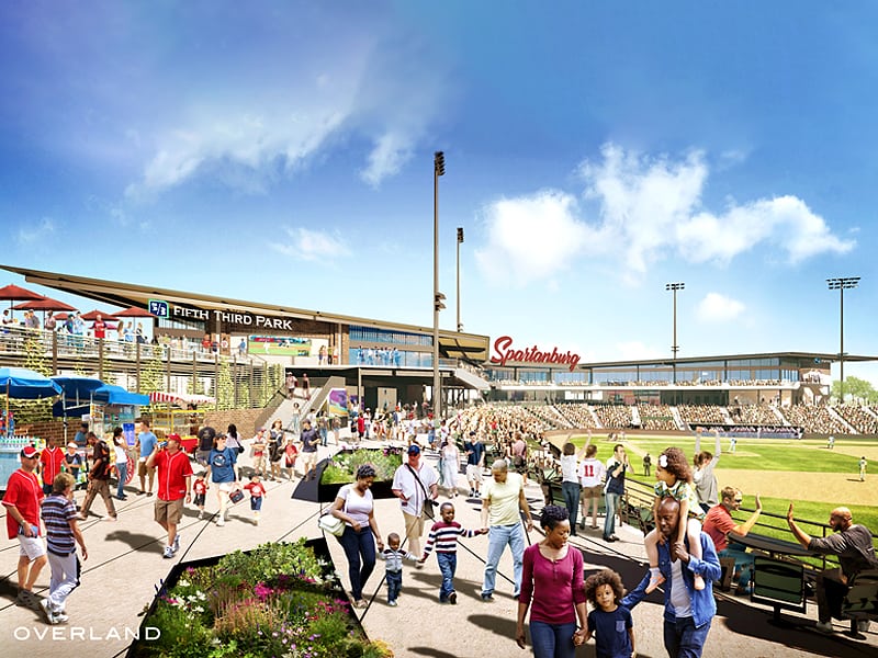 Spartanburg breaks ground on new ballpark