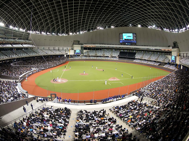 Taipei Dome completes first test event