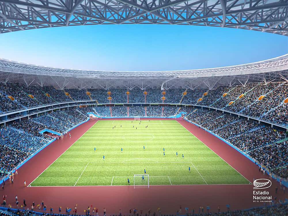 Work for new Estadio Nacional in El Salvador begins
