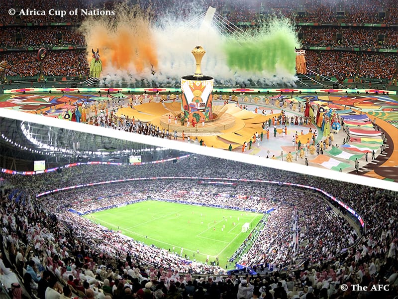 Asian Cup & Africa Cup successfully opened