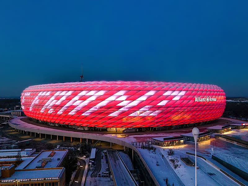 Franz Beckenbauer stadium during EURO 2024
