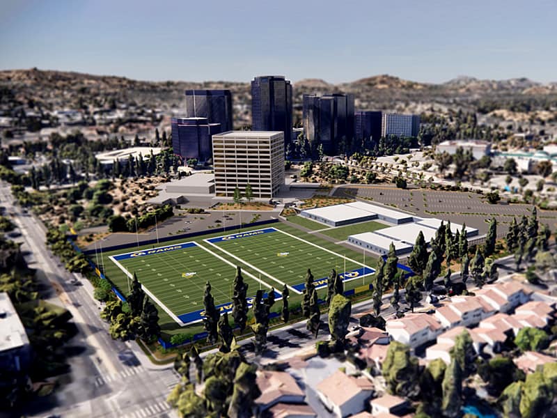 LA Rams to move training facility to Woodland Hills