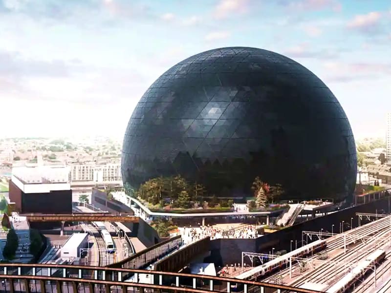 The Sphere in London is dead