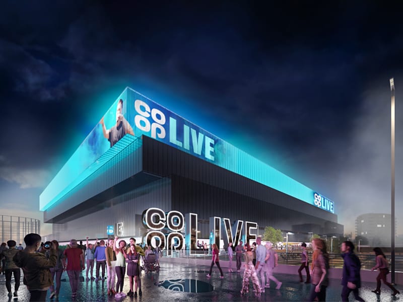 Co-op Live Arena will open April 23rd