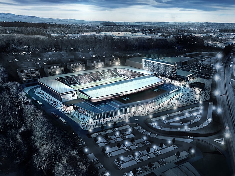 Dundee FC submits planning permission