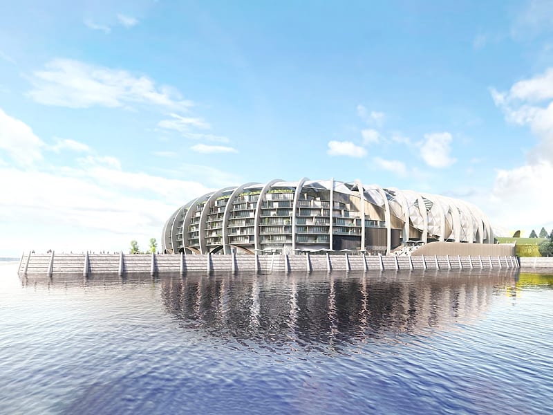 Rival AFL stadium project for Tasmania