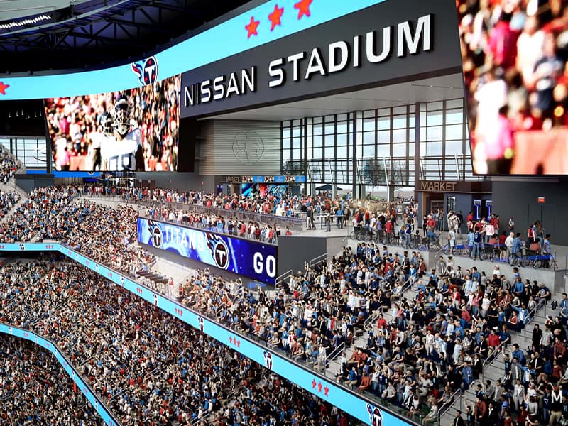 Tennessee Titans partners with Verizon for new stadium