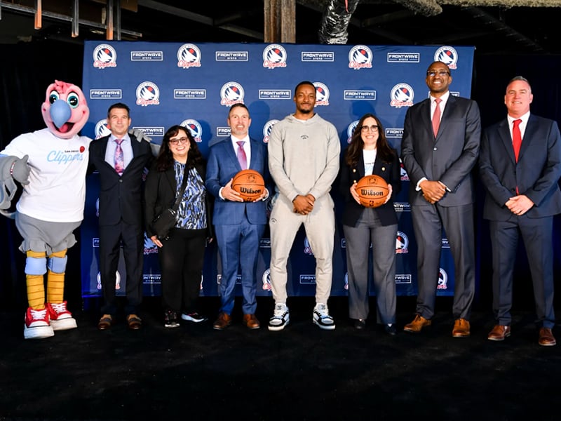 Frontwave Arena in San Diego will be home of Clippers G League team