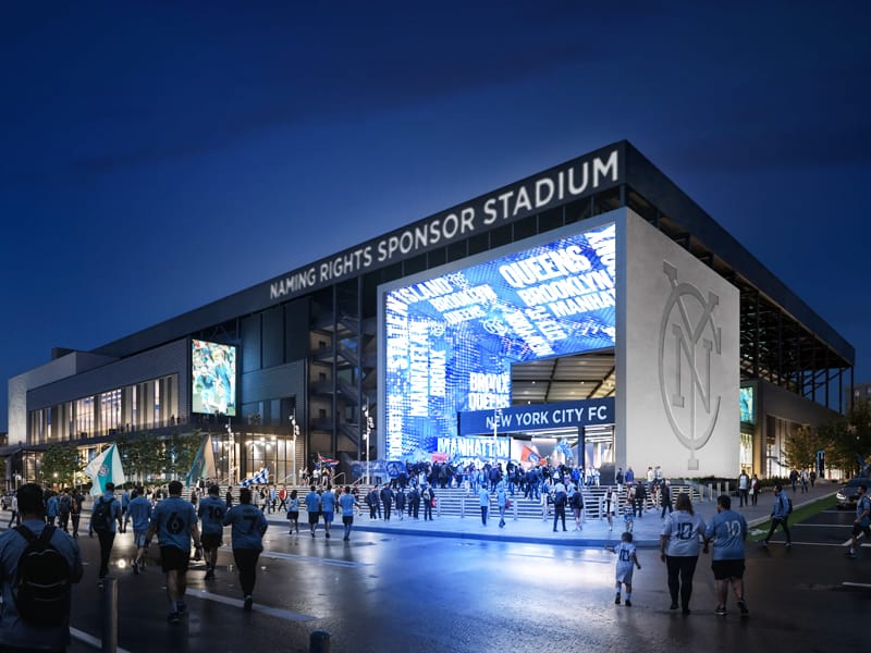 NYCFC home 'The Cube' exhilarating entrance - Coliseum