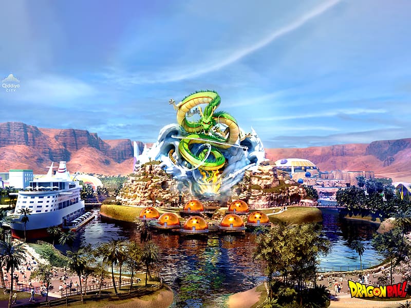 Qiddiya F1 circuit to implement Dragon Ball theme park