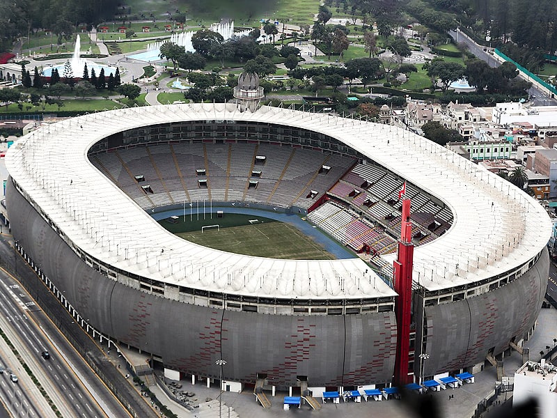 Upgrades on the National Stadium in Lima