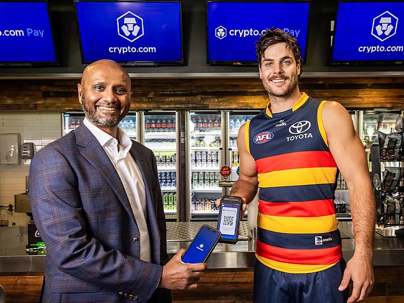 Adelaide Oval accepts crypto currency payments