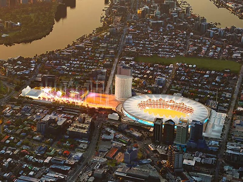 Olympians call for Brisbane stadium rethink