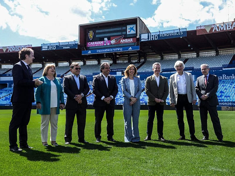 Real Zaragoza stadium update April 2024