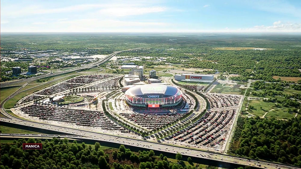 Renderings for possible new Kansas City Chiefs stadium appeared