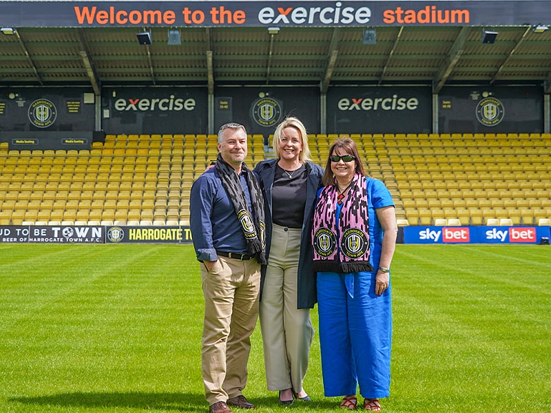 Harrogate Town stadium naming rights