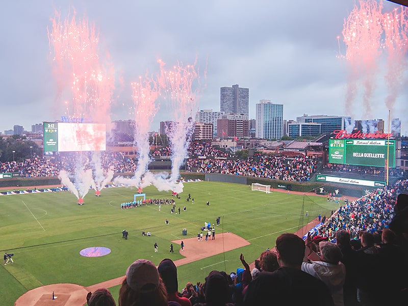 NWSL Chicago Red Stars with new attendance record
