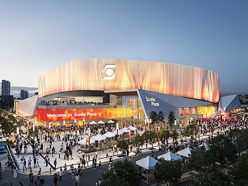 First renderings for Scotia Place Arena in Calgary revealed