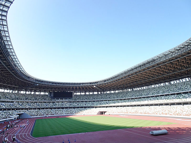 National Stadium capacity expansion in Tokyo