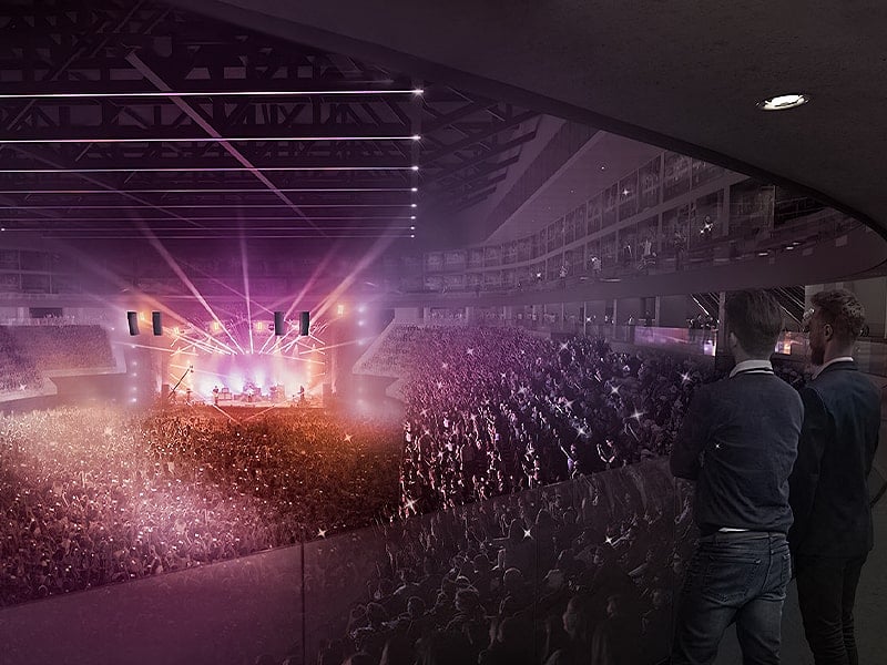 Garden Helsinki complex with arena on its way