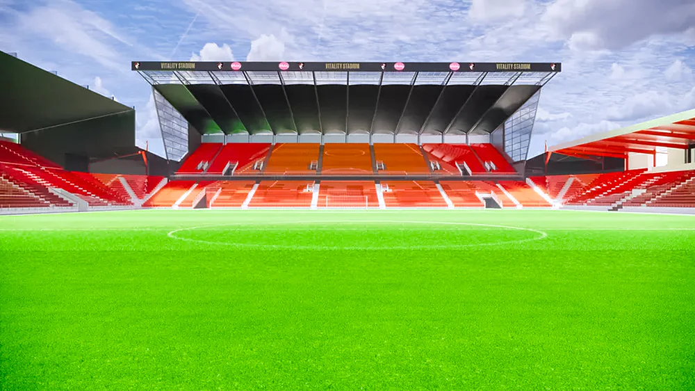 AFC Bournemouth shows first vision of new stadium