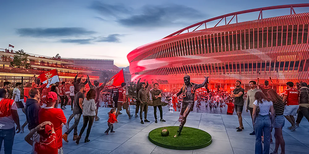 Benfica unveil new vision and masterplan for Estádio da Luz and surrounding precinct