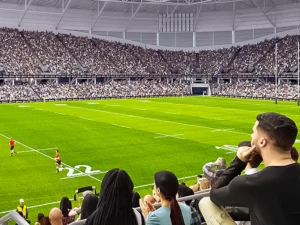 First seats installed at Christchurch’s One New Zealand Stadium