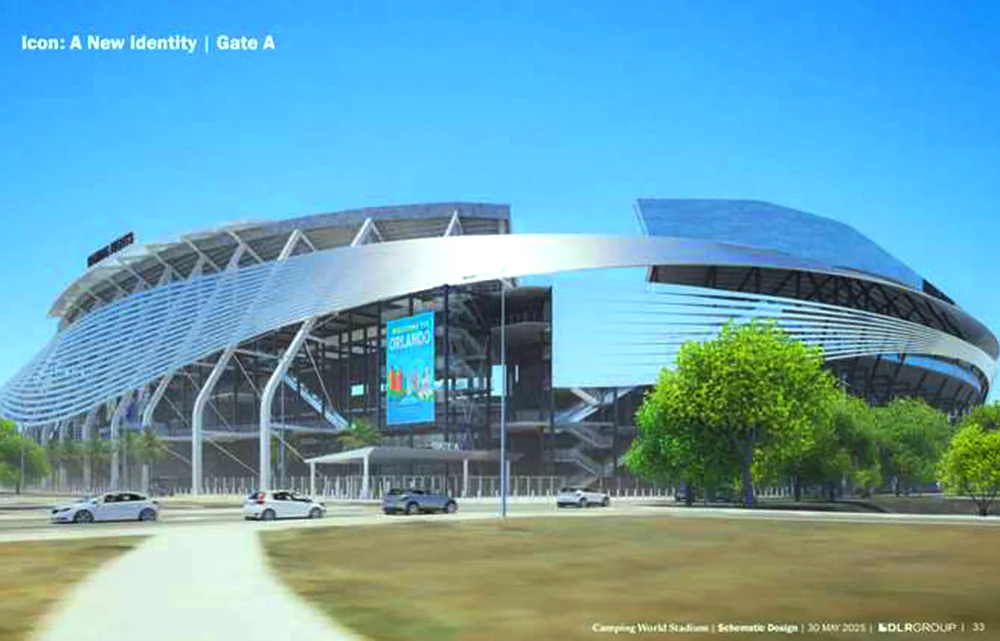 Fresh look at Camping World Stadium in Orlando
