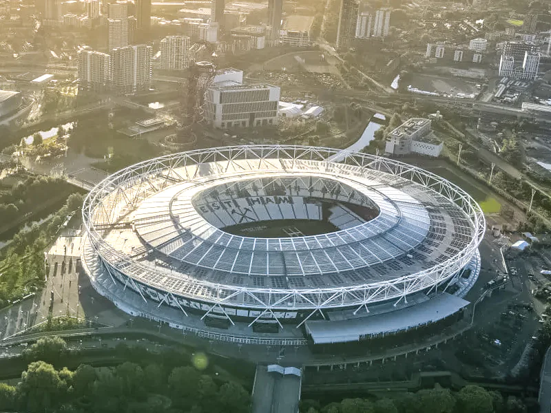 London Stadium powers up solar panels