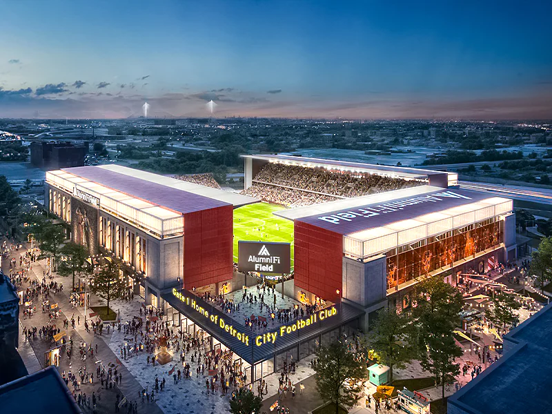 Detroit City FC stadium naming rights