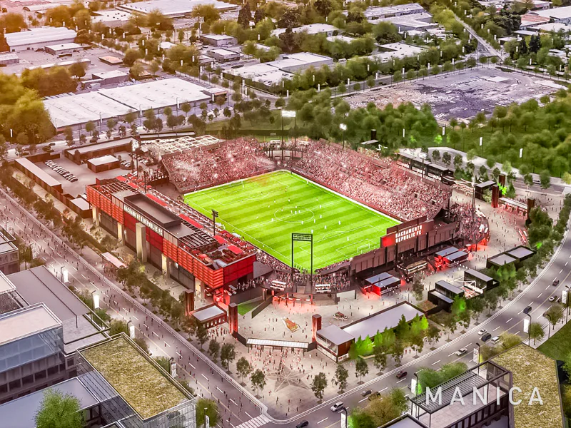 Sacramento Republic groundbreaking and new renderings