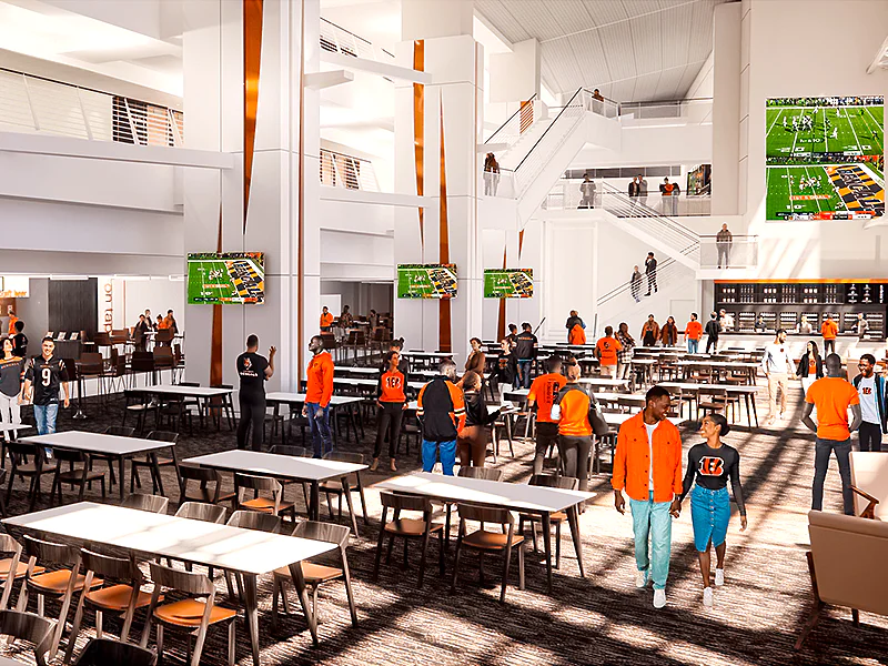 Fist look at Paycor stadium improvements
