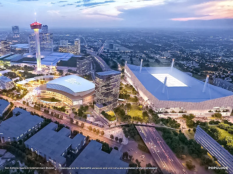 New San Antonio Spurs arena moves forward