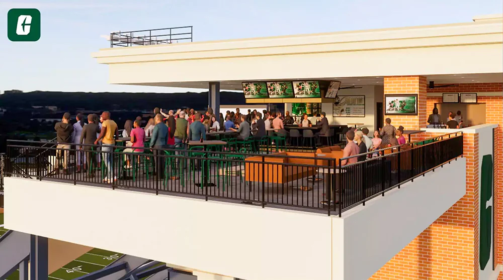 University of North Carolina at Charlotte (UNC Charlotte) has broken ground on Jerry Richardson Stadium renovation