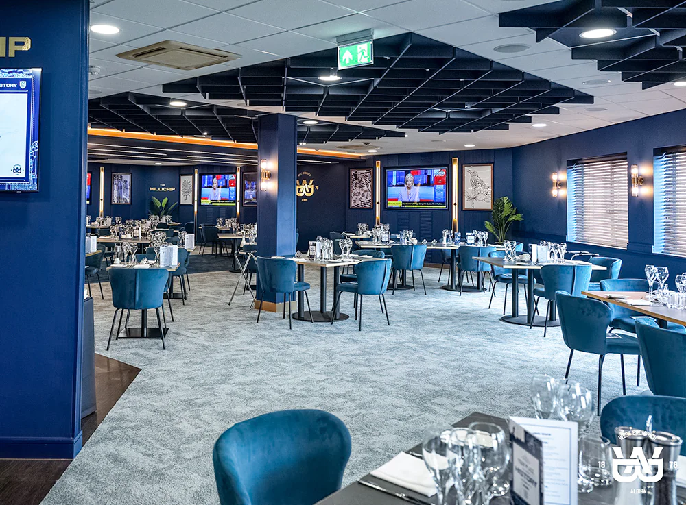 West Bromwich Albion FC renovates VIP experience