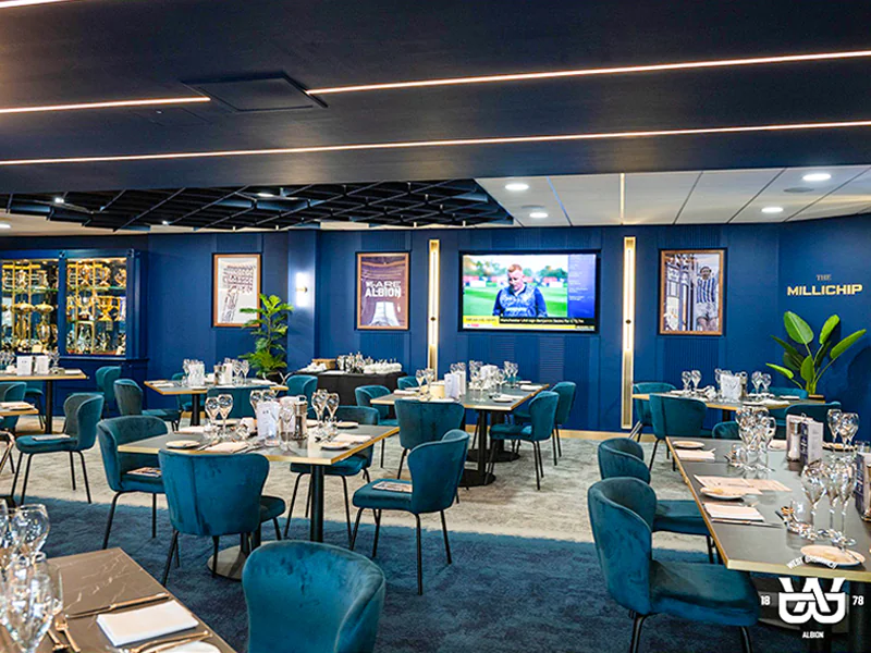 West Bromwich Albion FC renovates VIP experience