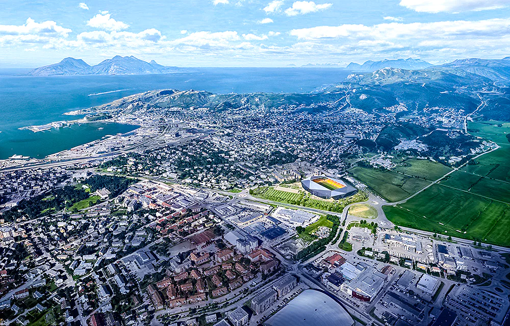 Bodø Glimt is planning the construction of a new multi-purpose stadium