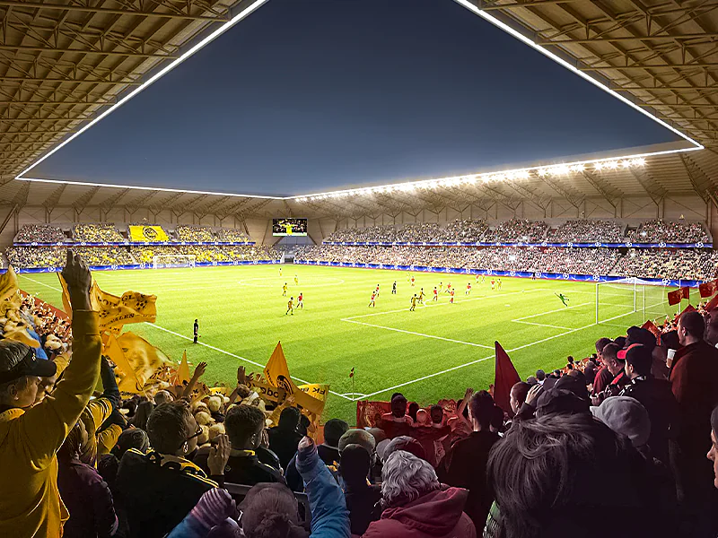 Bodø Glimt is planning the construction of a new multi-purpose stadium
