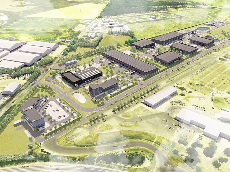 Groundbreaking at Snetterton race circuit in Norfolk